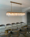 WOMO Rectangular Crystal Chandelier-WM2589 thumbnail