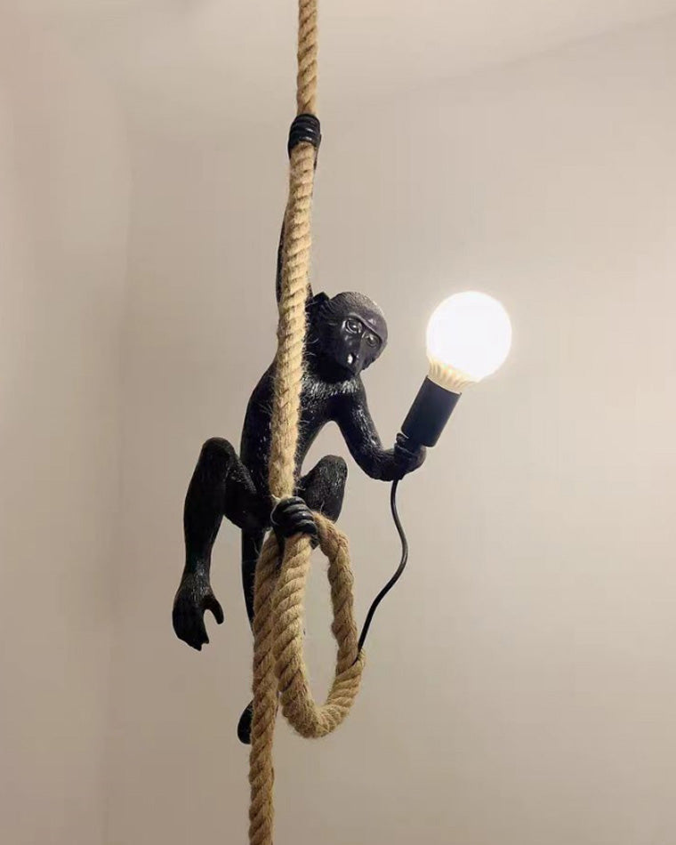 WOMO Monkey Rope Pendant Light-WM2467