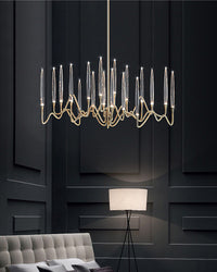 WOMO Crystal Candlestick Chandelier-WM2602