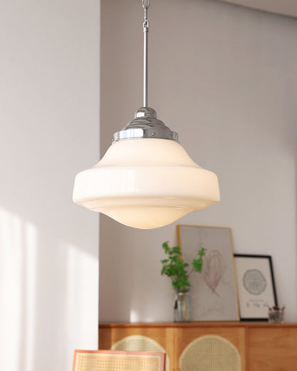 WOMO Milk Glass Pendant Light-WM2900