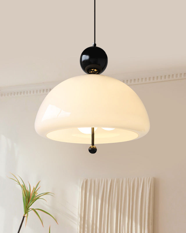 WOMO Glass Dome Pendant Light-WM2323