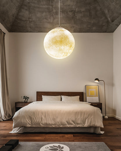 WOMO Globe Moon Large Pendant Light-WM2703