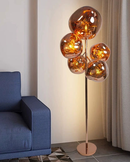 WOMO Multi Light Melt Lava Floor Lamp-WM7115