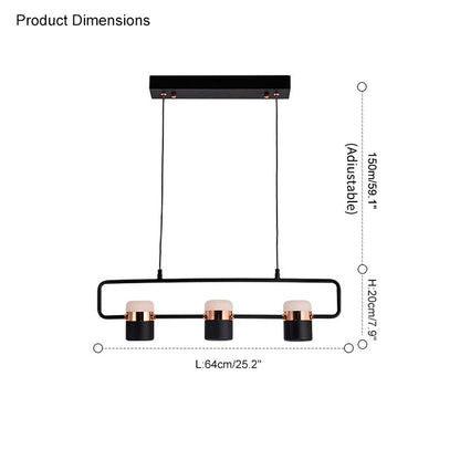 WOMO Linear Spotlight Kitchen Pendant Light-WM2019