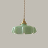 WOMO Retro Coloured/Pink Glass Pendant Light-WM2084 thumbnail