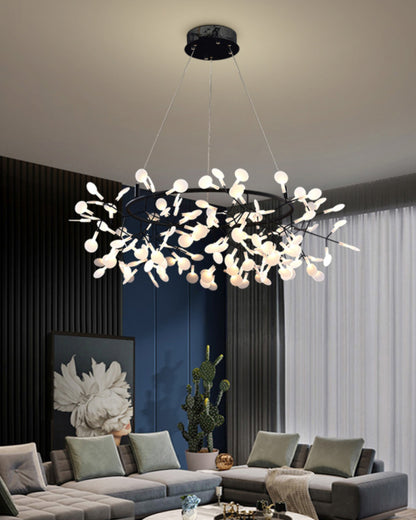 WOMO Heracleum/Firefly Round Chandelier-WM2435