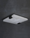 WOMO Square Alabaster Flush Mount Ceiling Light-WM1149 thumbnail