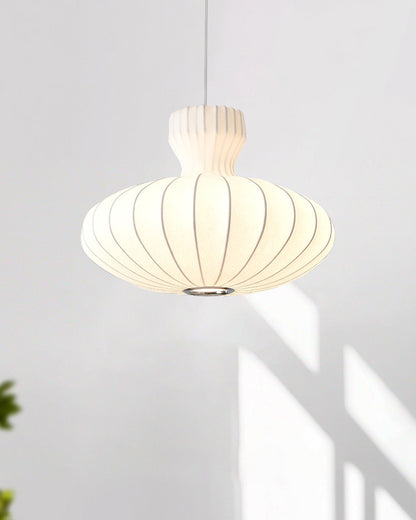 WOMO Flying Saucer Silk Pendant Light-WM2977