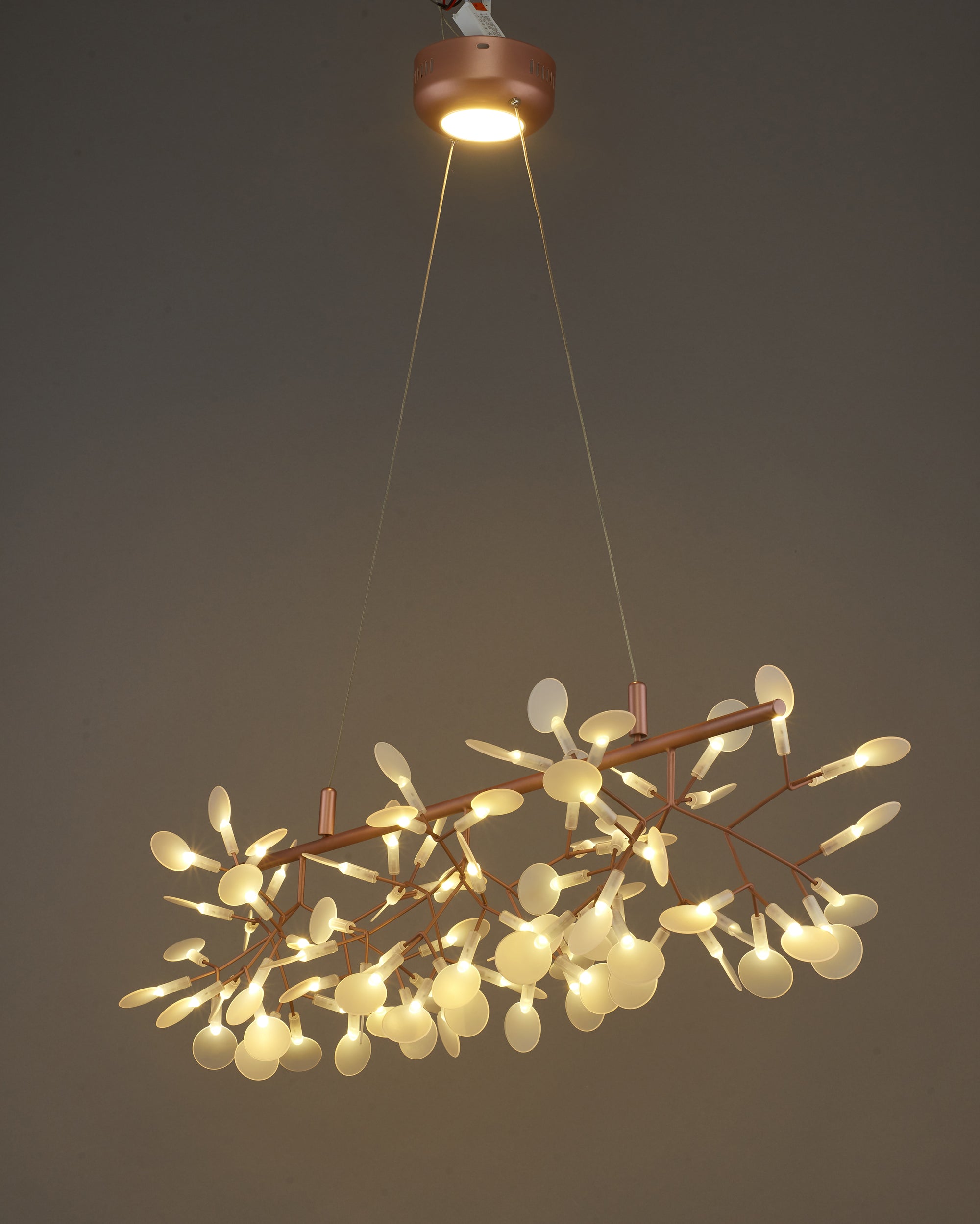 WOMO Heracleum/Firefly Linear Chandelier-WM2436