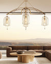 WOMO Bell Glass Chandelier-WM2813 thumbnail