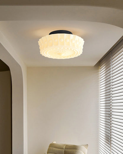 WOMO Round Glass Ceiling Light-WM1125