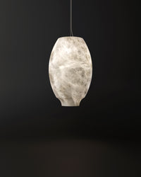 WOMO Camille Alabaster Pendant Light-WM2893