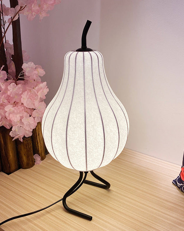 WOMO Pear Lantern Silk Floor Lamp-WM7126