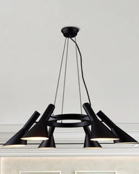 WOMO Adjustable 6 Light Cone Chandelier-WM2510