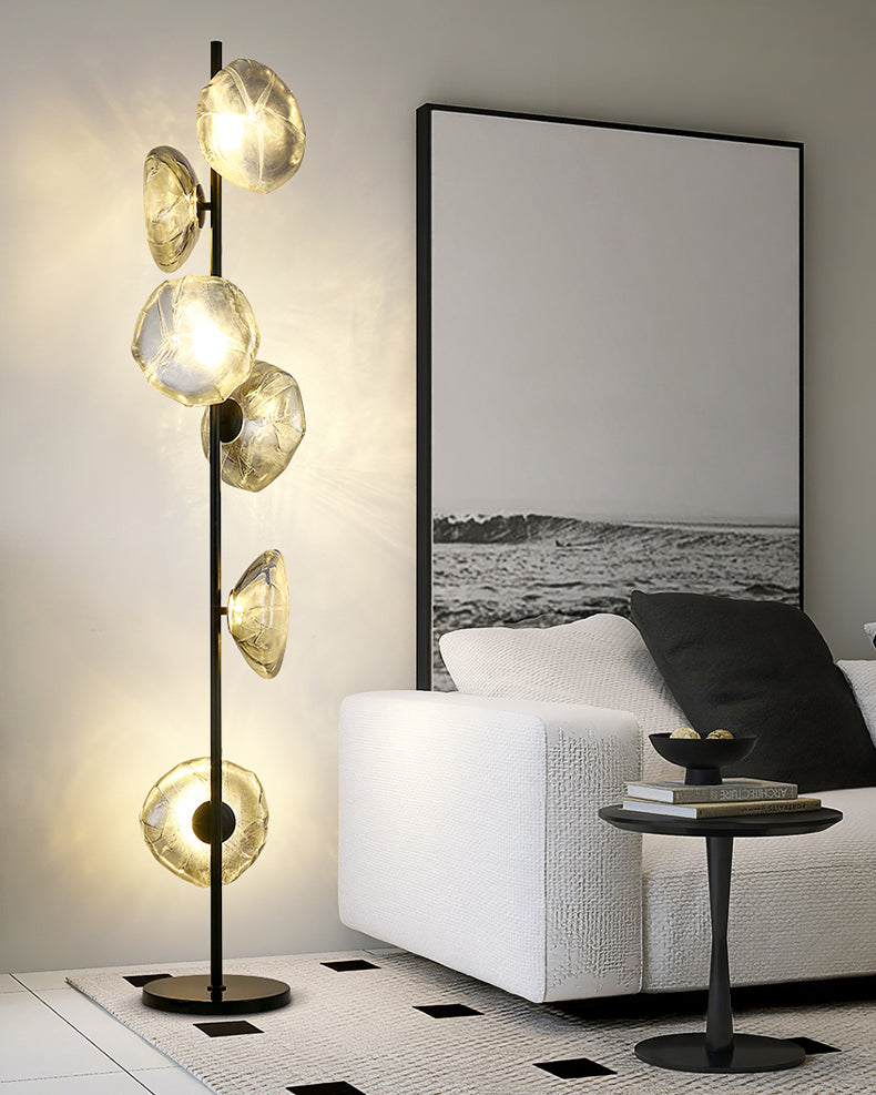 WOMO Blown Glass Floor Lamp-WM7082