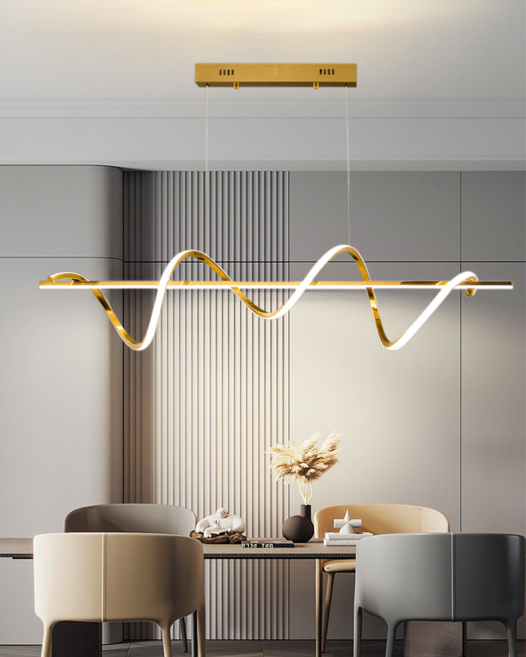 WOMO Spiral Linear Chandelier-WM2723