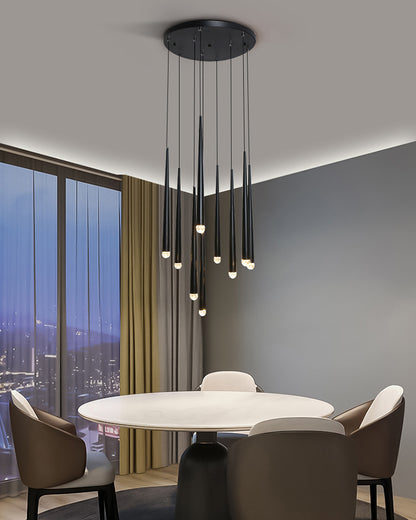 WOMO Cascading Tube Chandelier-WM2914