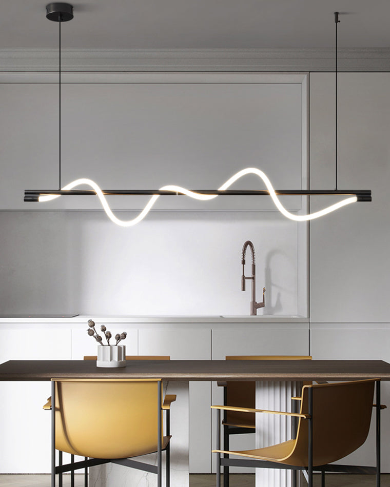 WOMO Rope Led Linear Chandelier-WM2756