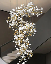 WOMO Gingko Spiral Chandelier-WM2423