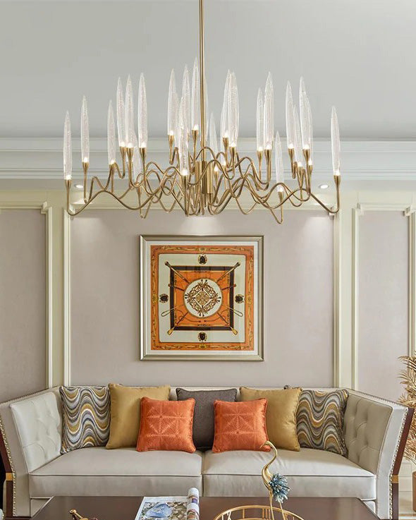 WOMO Crystal Candlestick Chandelier-WM2602