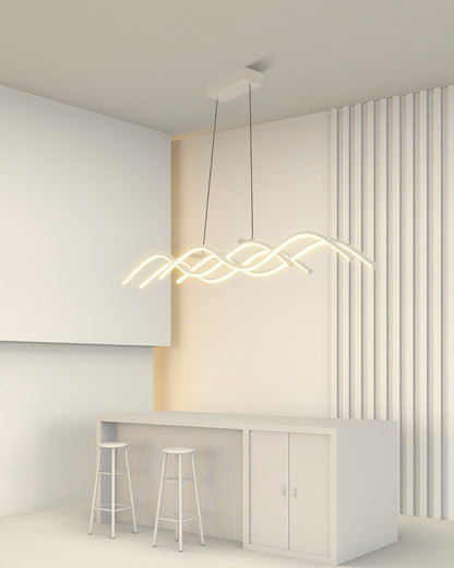 WOMO Wavy Linear Pendant Light-WM2641