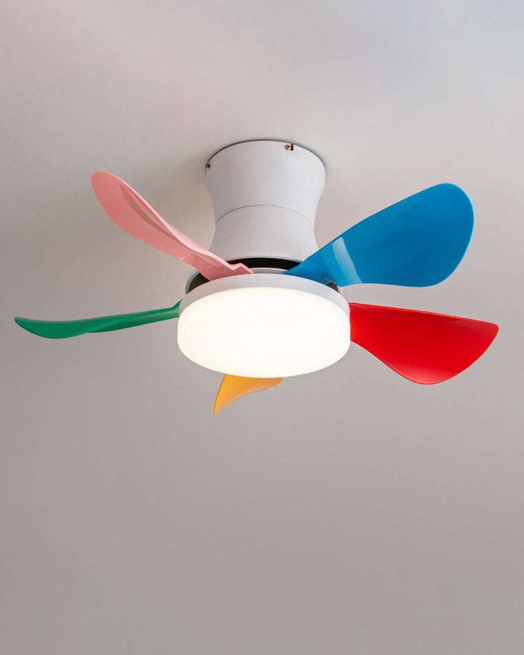 WOMO Small Ceiling Fan Lamp-WM5088