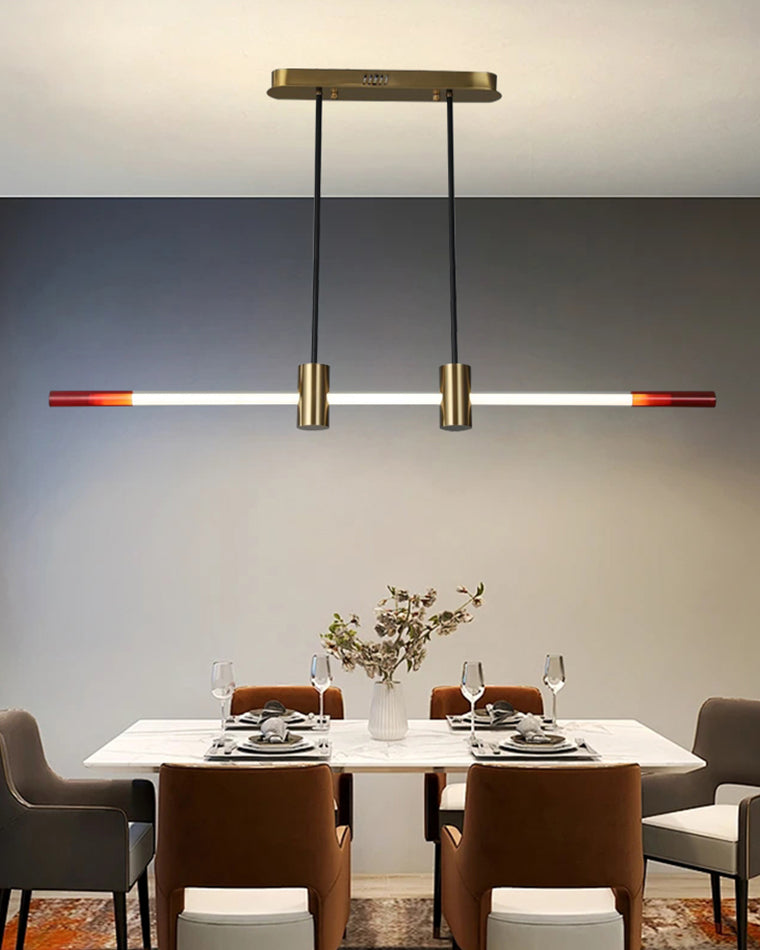 WOMO Rod Linear Led Pendant Light-WM2762