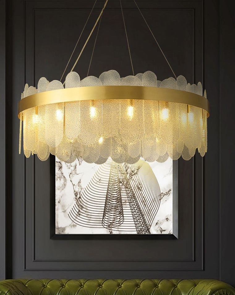 WOMO Circular Glass Chandelier-WM2409