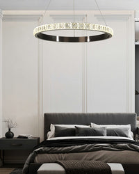 WOMO Circular Led Crystal Chandelier-WM2549a