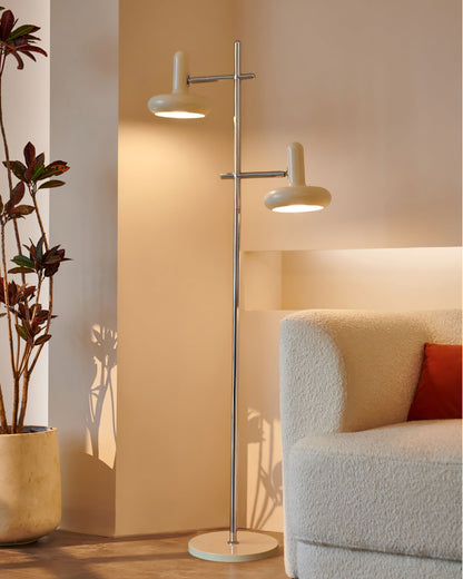 WOMO Adjustable 2 light Floor Lamp-WM7135