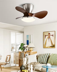 WOMO 24 Inch Small Low Profile Ceiling Fan Lamp - WM5159