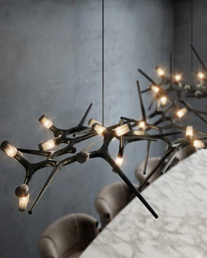 WOMO Black Branch Chandelier-WM2672