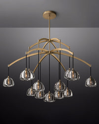 WOMO Multi Light Crystal Pendant Chandelier-WM2828