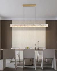 WOMO Linear Alabaster Chandelier-WM2833