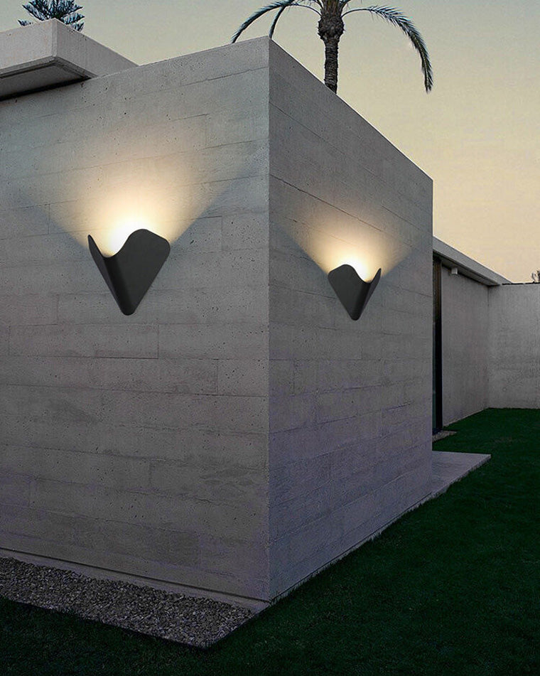 WOMO Triangular Outdoor Wall Light-WM9059