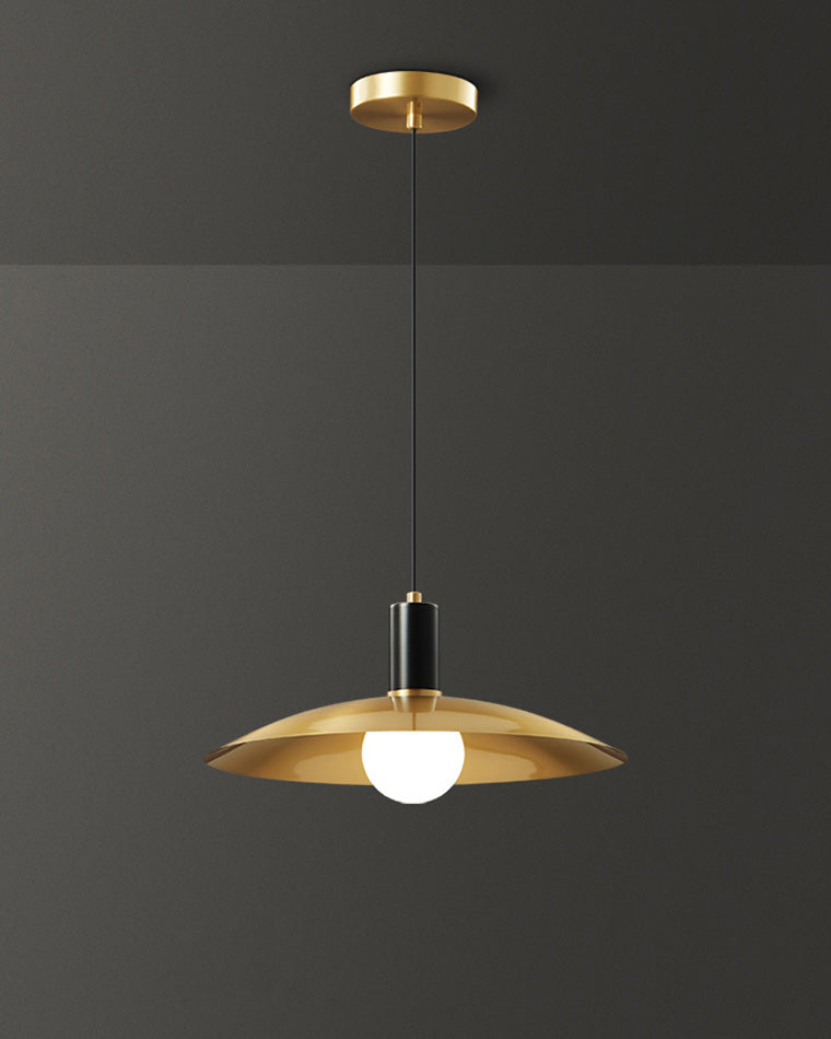 WOMO Cone Brass Kitchen Pendant Light-WM2401