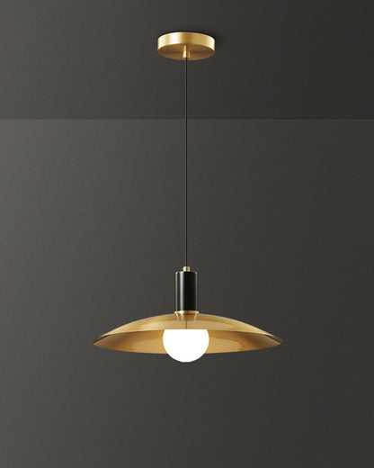 WOMO Cone Brass Kitchen Pendant Light-WM2401