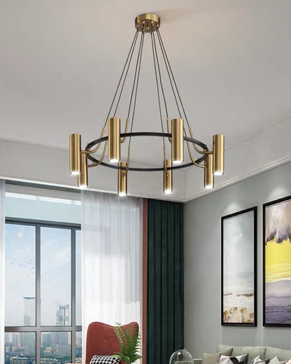 WOMO Gold Spotlight Chandelier-WM2698