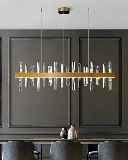 WOMO Linear Crystal Chandelier-WM2485b