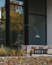 WOMO Arc Cone Floor Lamp-WM7139