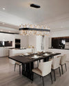 WOMO Rectangular Crystal Chandelier-WM2488b thumbnail