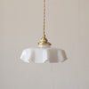WOMO Retro Coloured/Pink Glass Pendant Light-WM2084 thumbnail