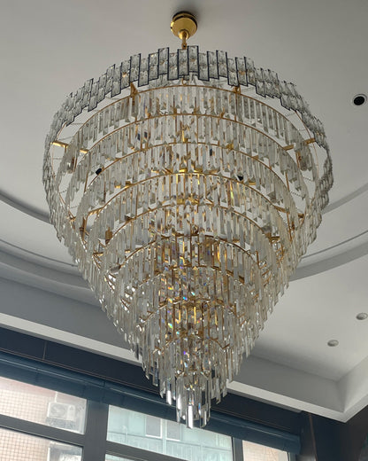 WOMO Massive Tiered Crystal Chandelier-WM2380