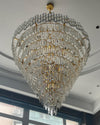 WOMO Massive Tiered Crystal Chandelier-WM2380 thumbnail