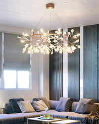 WOMO Heracleum/Firefly Round Chandelier-WM2435
