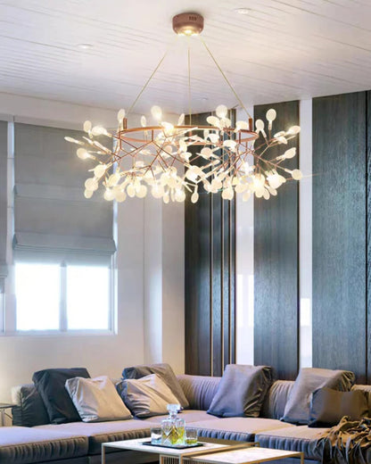 WOMO Heracleum/Firefly Round Chandelier-WM2435