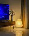WOMO Lantern Fabric Floor Lamp-WM7091 thumbnail
