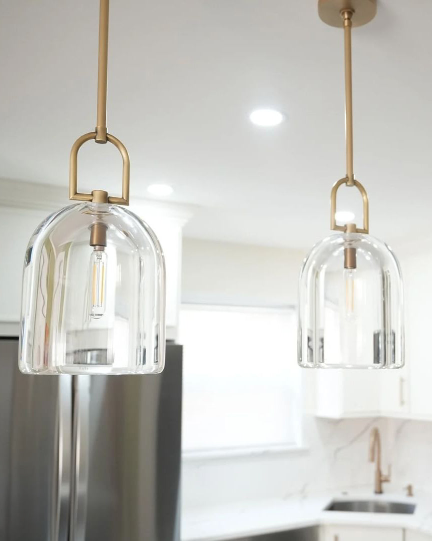 WOMO Modern Glass Pendant Light-WM2898