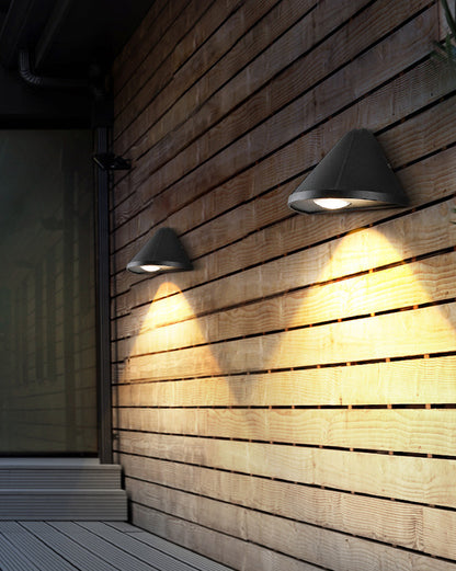 WOMO Cone Outdoor Wall Light-WM9141