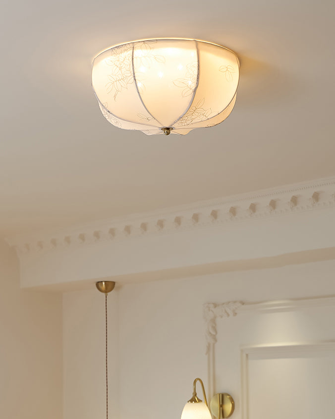 WOMO French Fabric Ceiling Light-WM1146